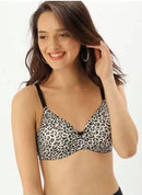 Cheetah Padded Bra Set