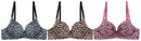 Cheetah Padded Bra Set