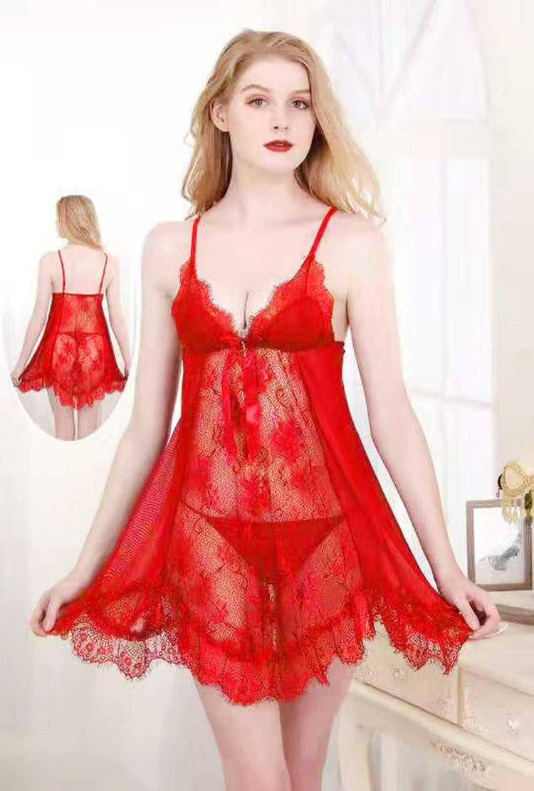 Women's Sexy Lace Lingerie Set